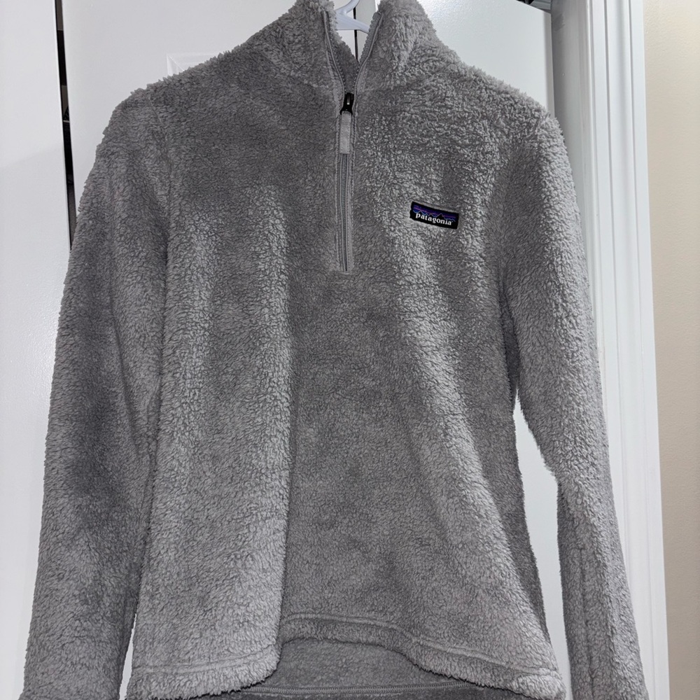 Patagonia Drifter Gray Fleece Jacket. Never worn